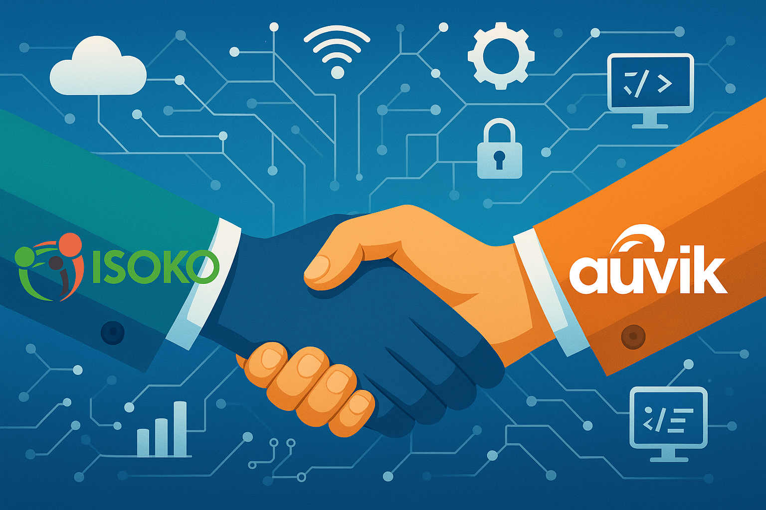 iSoko and Auvik Partnership